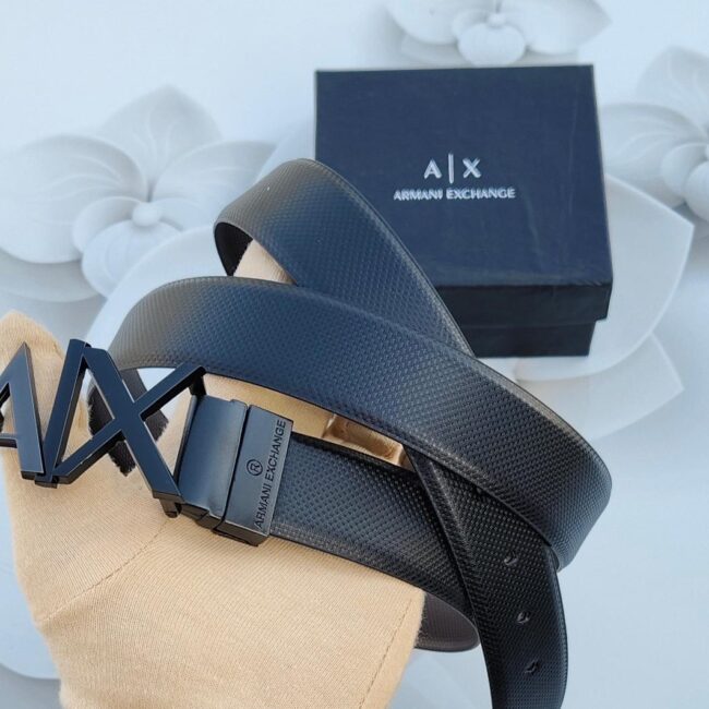 Armani Exchange Auto Lock Belt