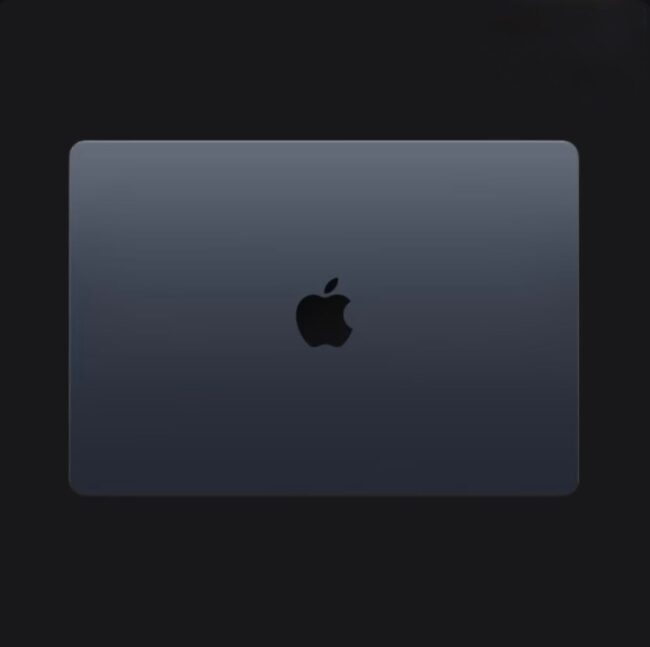 Apple MacBook Air M3 (13", 8GB RAM, 256GB SSD) – Midnight (Used) - Image 2