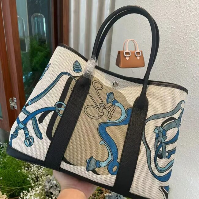HERMES GARDEN PARTY BAG
