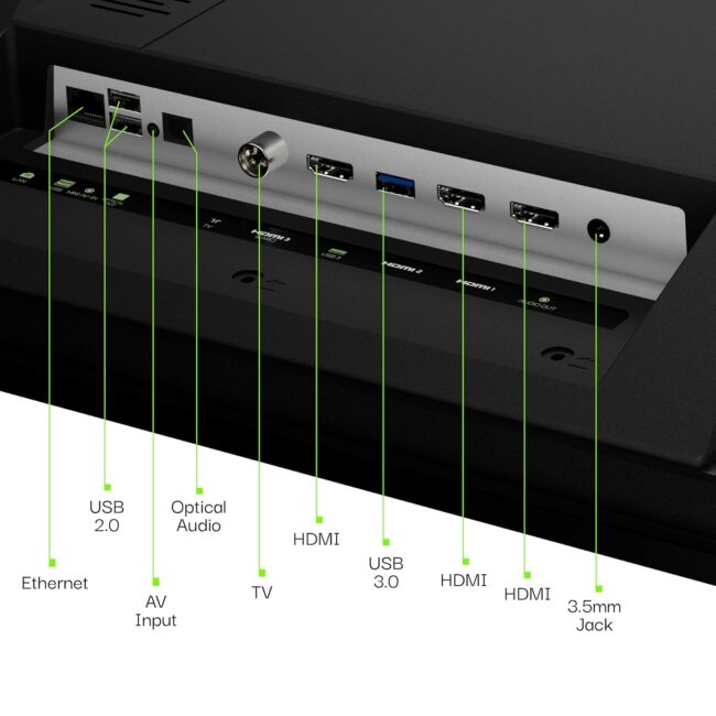 Lumio Vision 7 139 cm (55 inches) 4K Ultra-HD Smart QLED Google TV FTW3-ADSG - Image 11