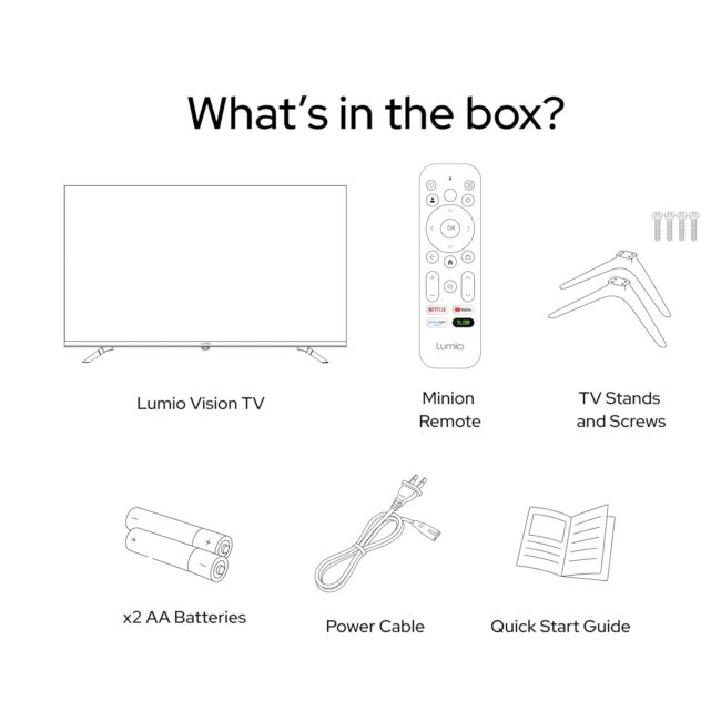 Lumio Vision 7 139 cm (55 inches) 4K Ultra-HD Smart QLED Google TV FTW3-ADSG - Image 10