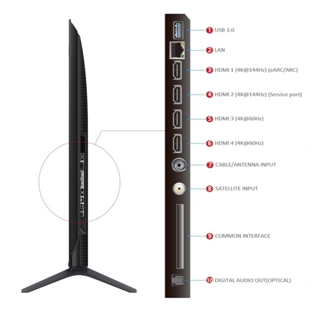 TCL 139 cm (55 inches) 4K UHD Smart QD-Mini LED Google TV 55Q6C - Image 14