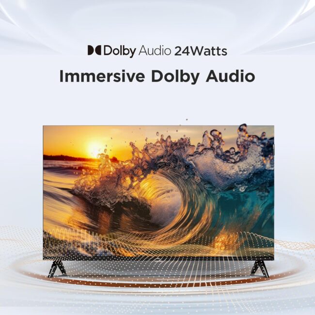 TCL 101 cms (40 inches) V5C Series Full HD Smart QLED TV Google TV 40V5C - Image 3
