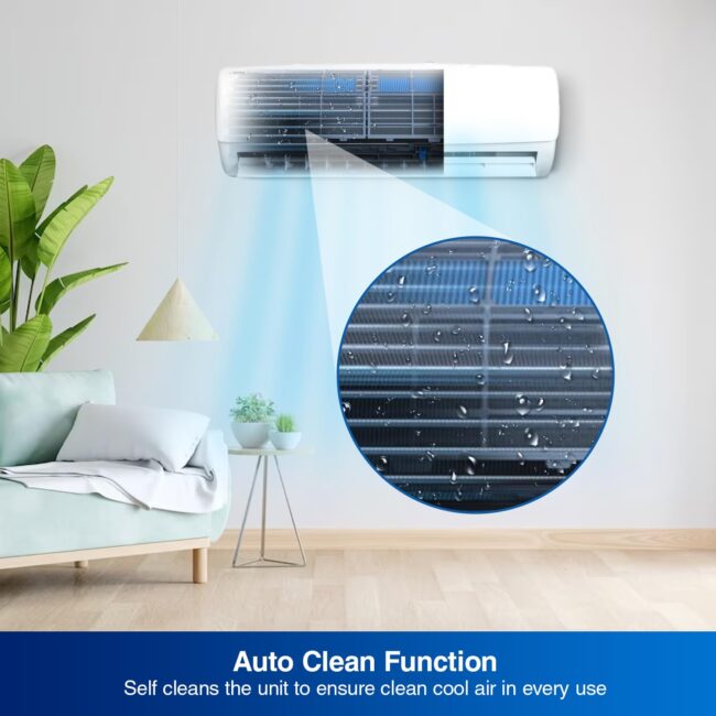 Voltas 1.5 Ton 5 Star, Inverter Split AC(Copper, 4-in-1 Adjustable Mode, Anti-dust Filter, 185V Vectra Elegant,White) - Image 6