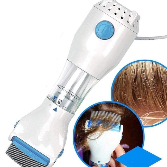 Adrohai Electrical Head Lice Comb Eggs Remover Hair Lice Comb Vacuums Machine for lice removed | Head Lice Comb for Hair | Head Nits Capture Comb | Nit comb for hair | Hair lice nit remove comb