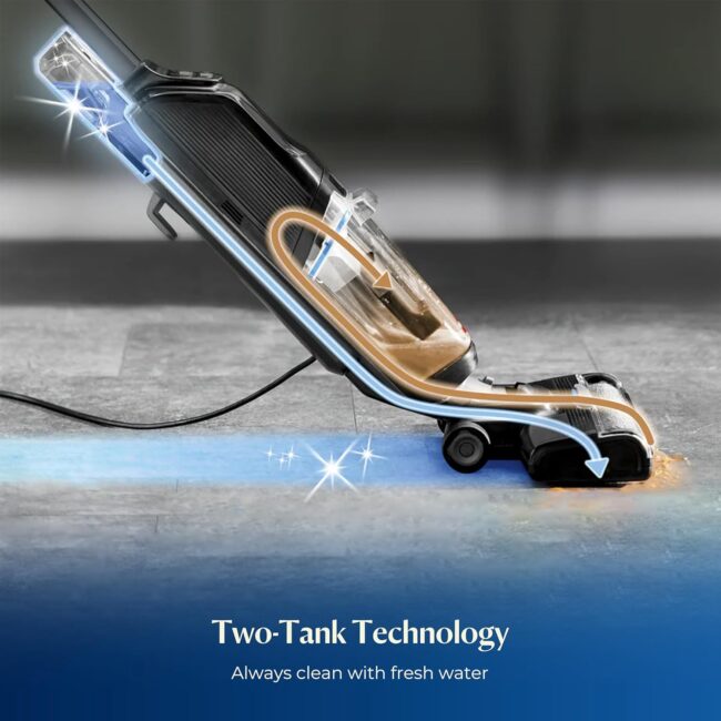 BISSELL CrossWave HF2 | Wet & Dry Hard Floor Cleaner | Vacuums & Mops in One Step | Dual-Tank System | Self-Cleaning Cycle | 2-Year Warranty - Image 5