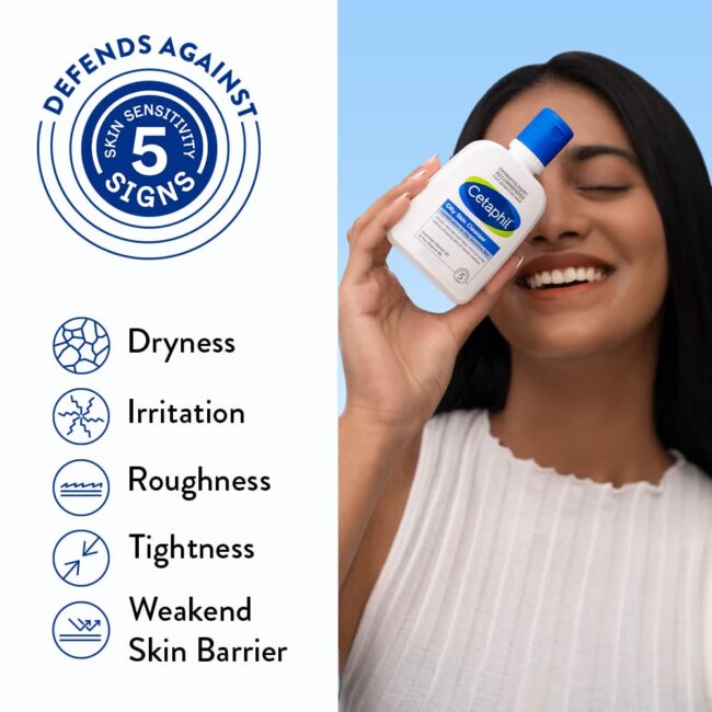 Cetaphil Oily Skin Cleanser 125ml + Sun SPF 50+ | Summer Skincare Combo for Oily, Sensitive Skin | Oil-Free Face Wash & Lightweight Sunscreen - Image 4