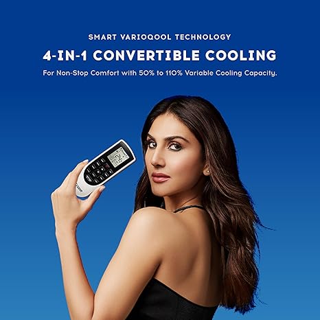 Cruise 1 Ton 3 Star Inverter Split AC with 7-Stage Air Filtration (100% Copper, Convertible 4-in-1, PM 2.5 Filter, CWCVBL-VQ1W123, White) - Image 3