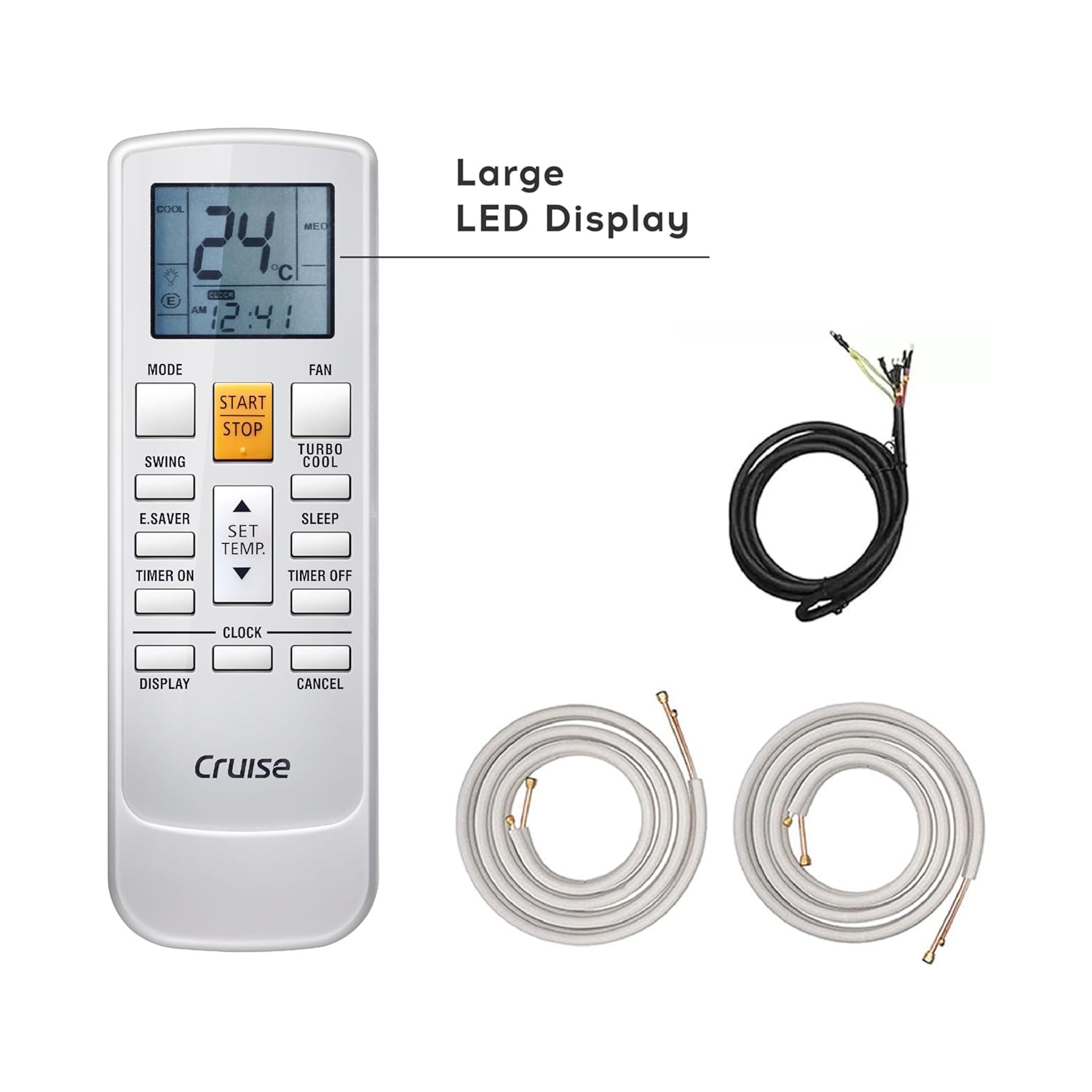 Cruise 1 Ton 3 Star Inverter Split AC with 7-Stage Air Filtration (100% Copper, Convertible 4-in-1, PM 2.5 Filter, CWCVBL-VQ1W123, White) - Image 8