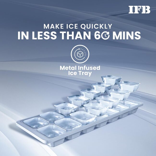 IFB 206L 5 Star Direct Cool Single Door Refrigerator (IFBDC-2325DBSE, Brush Grey, Advanced Inverter Compressor, Extraordinary Storage with Humidity Controller) - Image 8