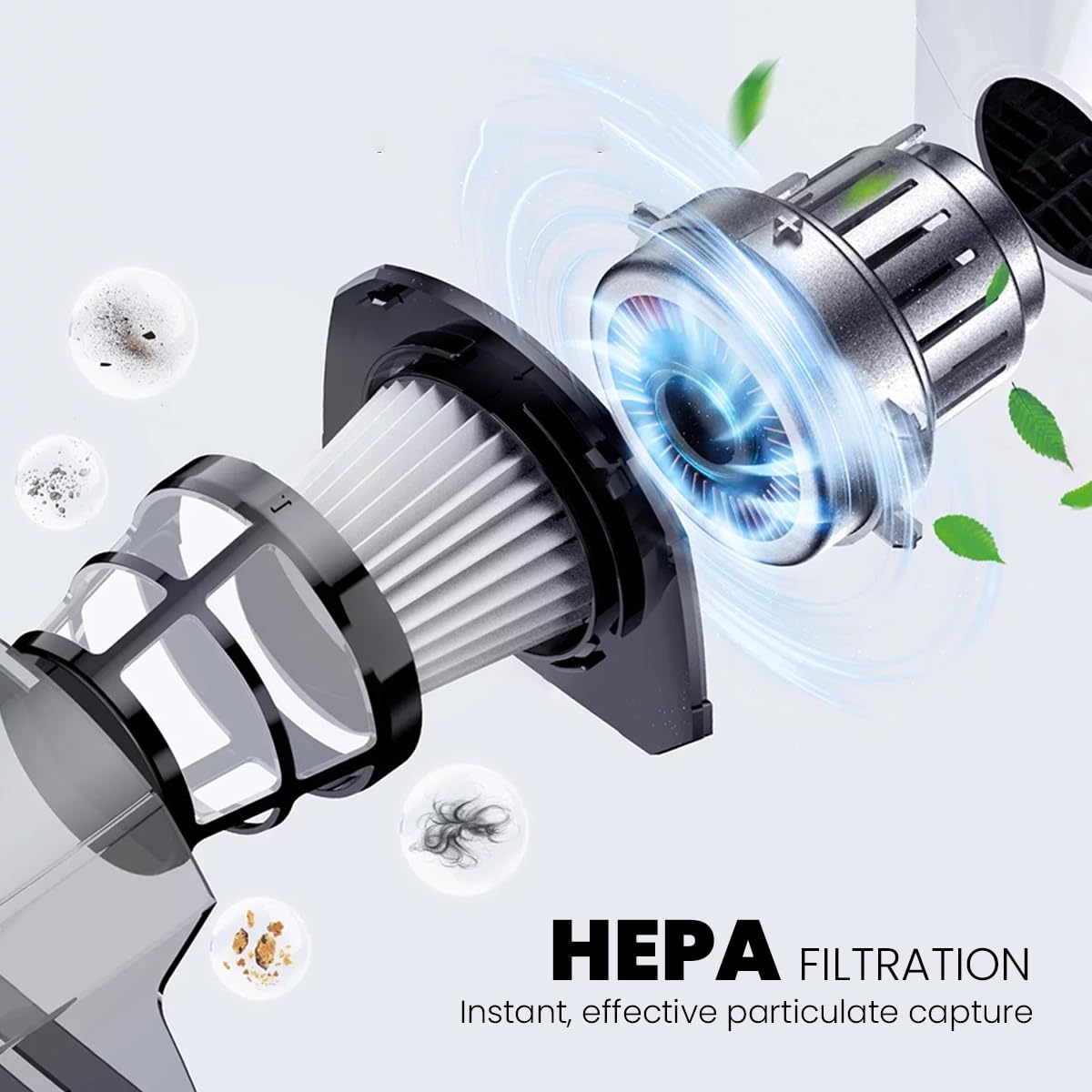 INALSA Wet and Dry Vacuum Cleaner for Home, 15 LTR Capacity,1400 W, 20 kPa Suction, Blower Function,HEPA Filter, Wet Vacuum Cleaner for Sofa, House Cleaning Machine,Stainless Steel Body (WD 15) - Image 4