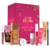 Just Herbs Wedding Kit Glam Essentials with Matte Lipstick | Lip & Cheek Tint | Strobe Cream | Kajal | Sindoor | Eyeshadow Palette | Nail Paint | Serum Foundation | Blush Drops All in One Makeup Gifting Kit for Women (Pack of 9)