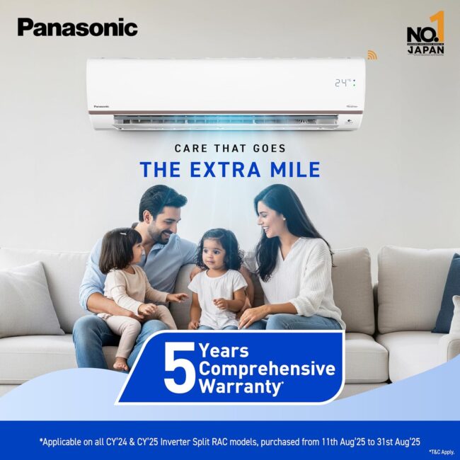 Panasonic 1.5 Ton 3 Star Premium Wi-Fi Inverter Smart Split AC (Matter Enabled, Higher Airflow, Copper Condenser, 7in1 Convertible, True AI, 2-Way, PM 0.1 Filter, CS/CU-SU18AKY3W, White) - Image 6