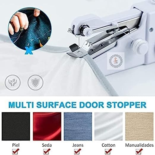 StonSell Electric Handy Stich Machine Stapler Style Portable Hand Sewing Machine For on The Spot Emergency Stiching | Cordless Silai Machine Handheld Manual Tailoring Tool For Home & Travel(A1, White) - Image 7