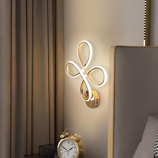 Smartway® - Modern Wall Lamp 3 Light Mode (Warm|Natural & Cold White) Living Room|Home Decoration| Bedside|Bedroom|Decorative Light (Alessia) - Image 4