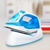 wipro Elato Gs206 2In1 Cord Plus Cordless Steam Iron|Dry&Steam Iron|1250 Watts|Scratch Resistant Ceramic Soleplate|Vertical&Horizontal Steaming|Anti Calc|Anti Drip|Autoclean Tech|2 Years Warranty