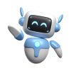Robot 3d Dễ Thương Nói Xin Chào _ Công cụ đồ họa PSD Tải xuống miễn phí - Pikbest